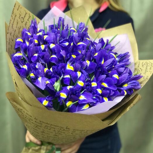 Букет из 31 Ириса