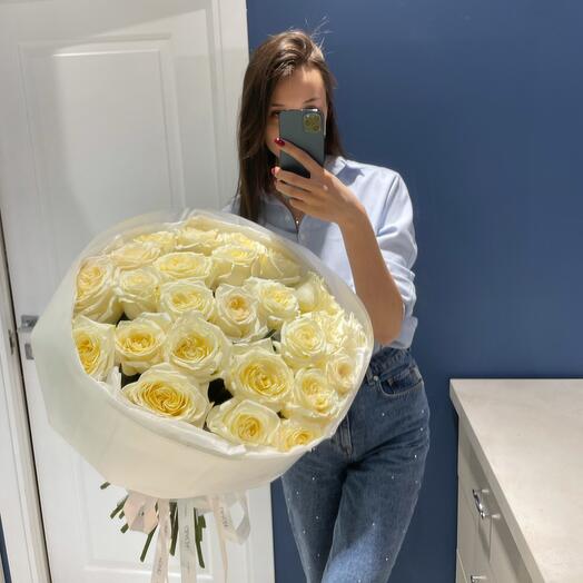 Bouquet of roses "Candy Light"