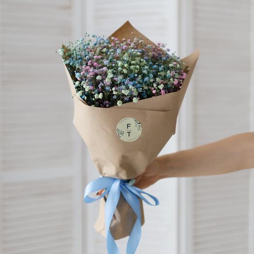 Colored gypsophila