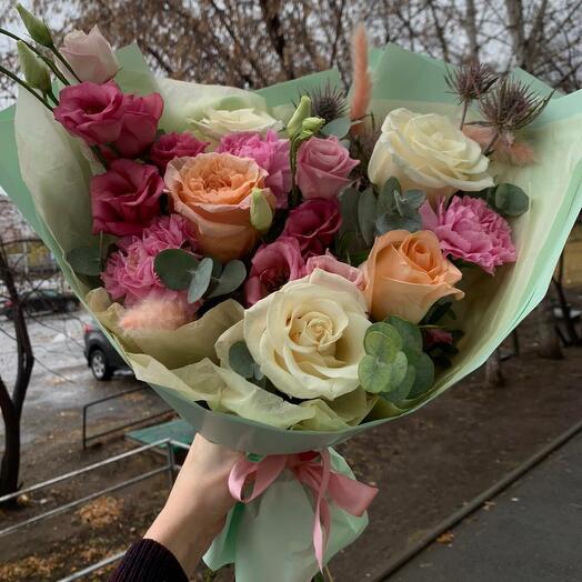Букет насыщенные краски
