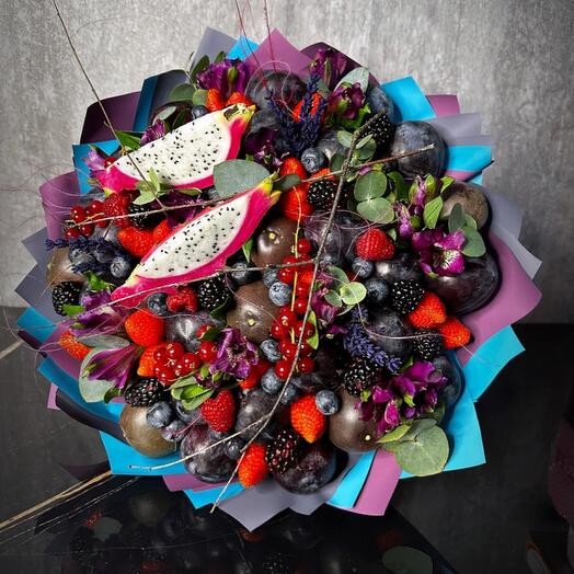 Фруктовый букет с маракуйя