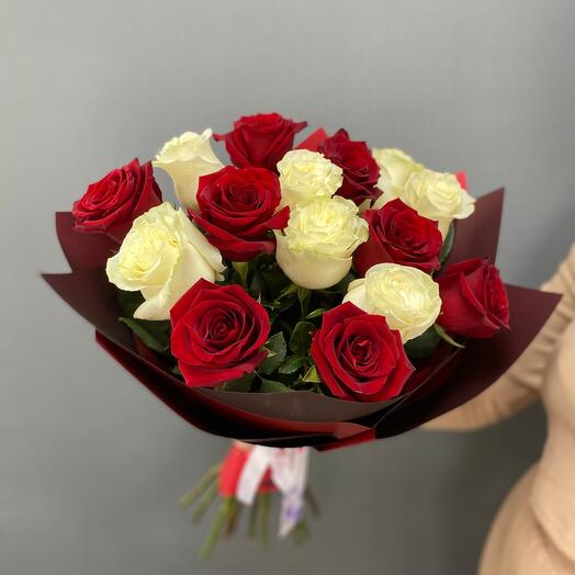 Букет из 15 роз Эквадор