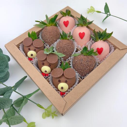 Fresas en chocolate "chocolate bears"