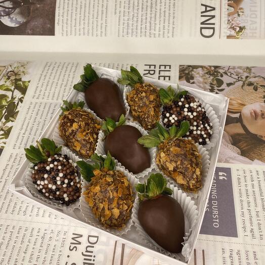 Fresas cubiertas de chocolate