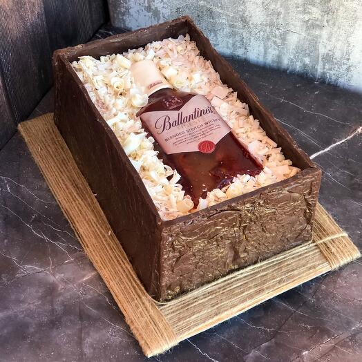 Торт бутылка