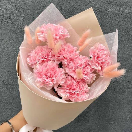 Delicado ramo de Dianthus