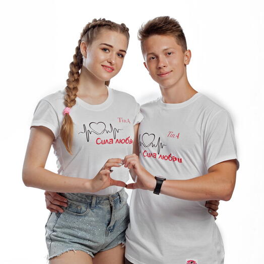 Футболка «Сила любви» ДикийЮг