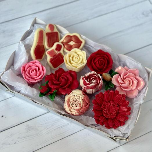 Микс из шоколадных цветов 💐