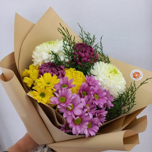 Букет "Фруктовый сад" от цветочного магазина Оранж Алматы