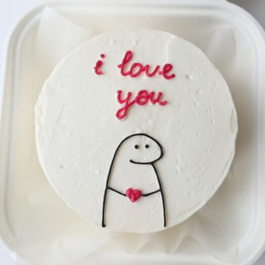 Bento cake I love you