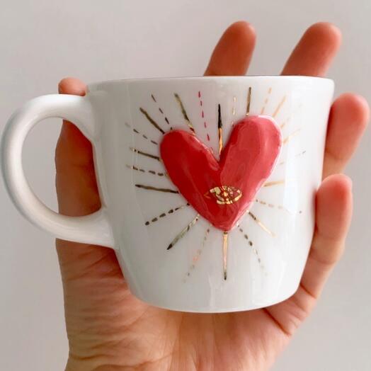 Кружка фарфоровая My Heart