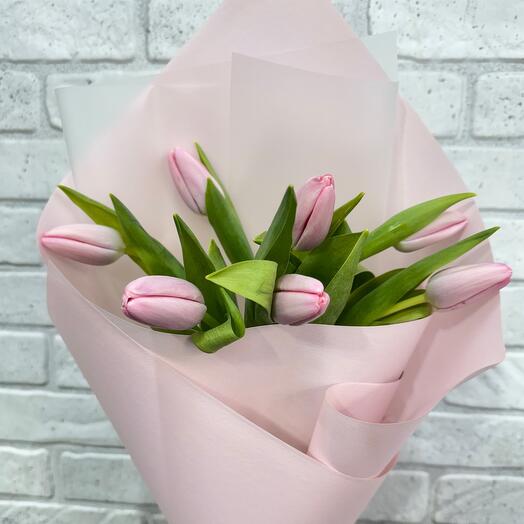 Букетик из тюльпан
