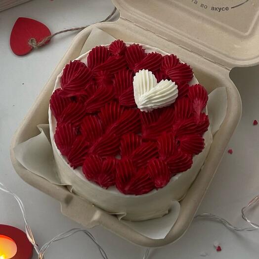 Бенто торт «сладкое сердце» на день всех влюбленных