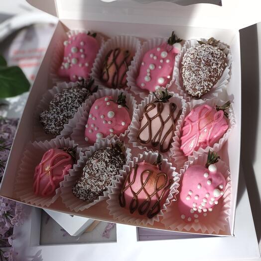 Клубника в шоколаде 12 🍓 🍓 🍓