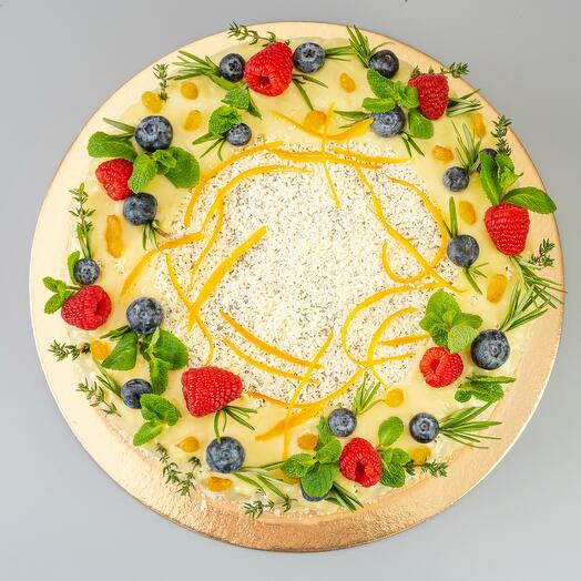 Торт "Времена года" | 2.5 кг | фруктово-ягодный