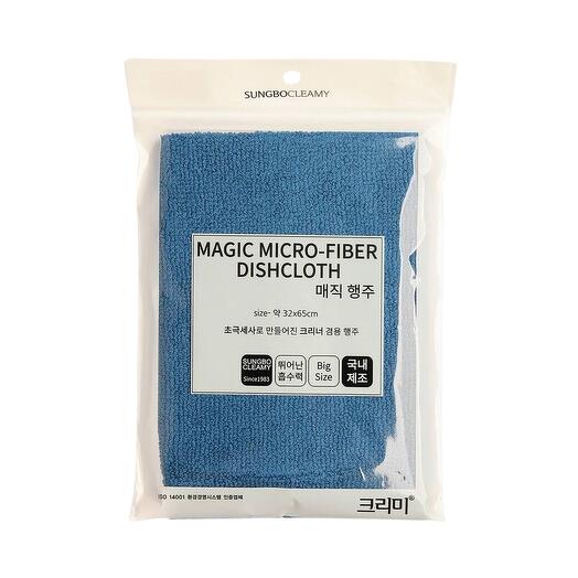 Sung bo Cleamy Мочалка для мытья посуды Magic Micro-Fiber Dishcloth - 1 шт