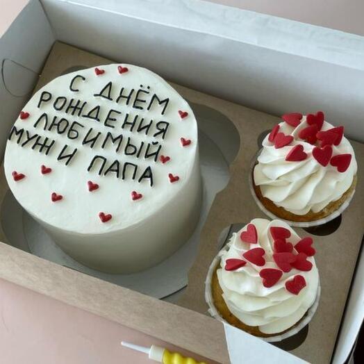 Сладкий   набор  бенто + капкейки