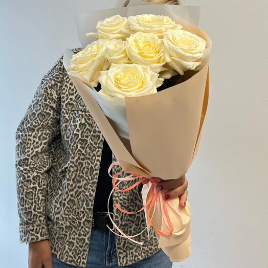 Ramo de rosas blancas