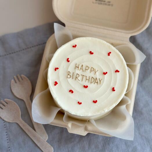 Бенто-торт «Happy birthday»