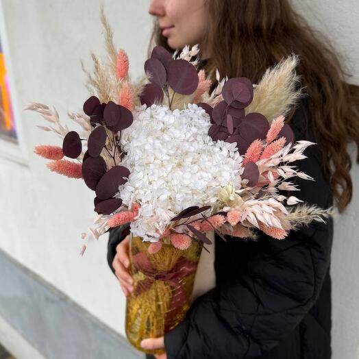 Букет в вазе, который не завянет🌸