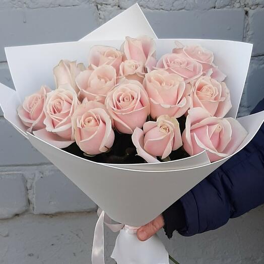 🌸 Букет нежно-розовых роз🌸