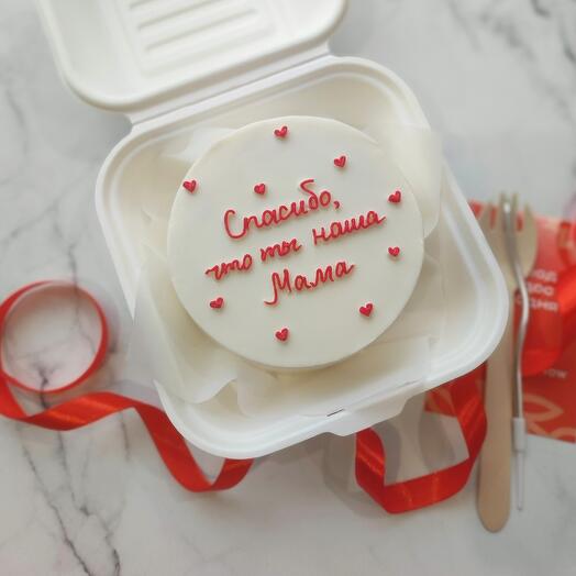 Бенто торт для Мамы