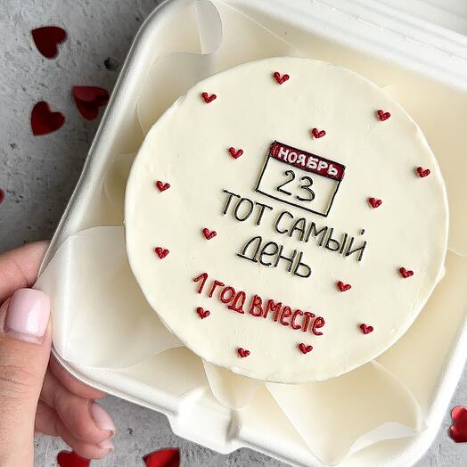 Бенто-торт на годовщину