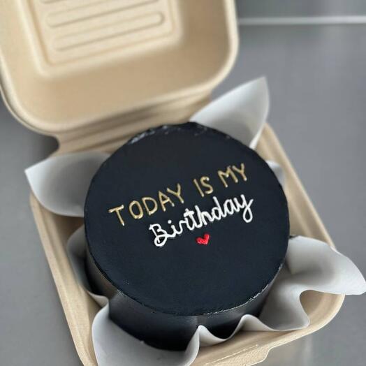 Бенто торт black Birthday