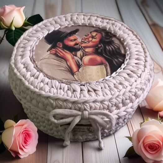 Корзина интерьерная