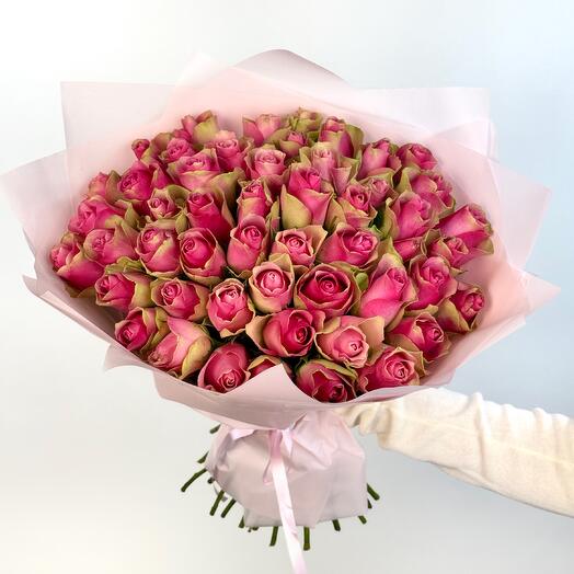 Розовые розы 51 💗