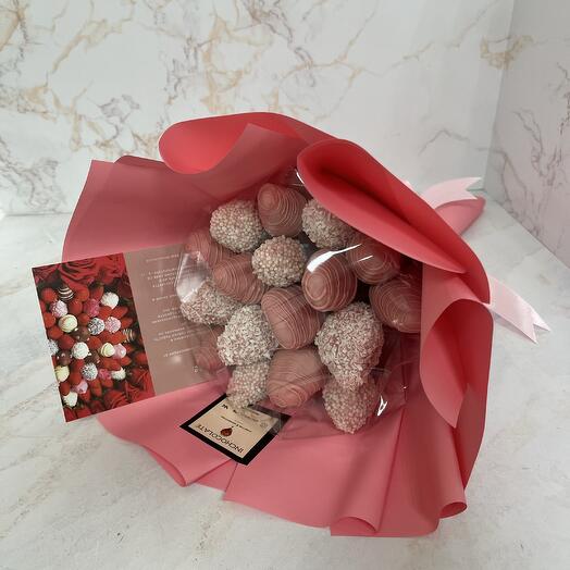 Pink strawberry
