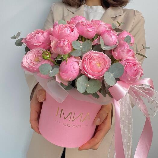 Композиция из премиум роз Менсфилд 💕