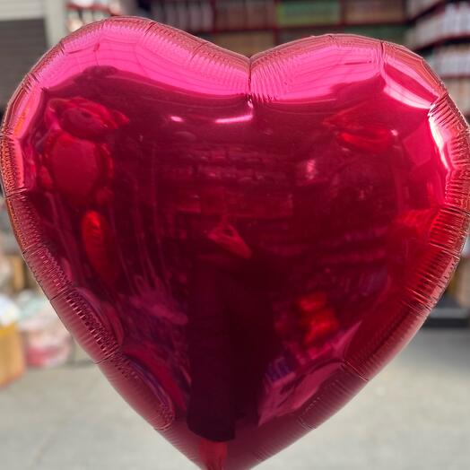 Шарик Сердце 💝 фольга