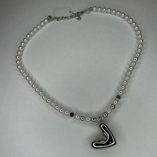 Колье с сердцем