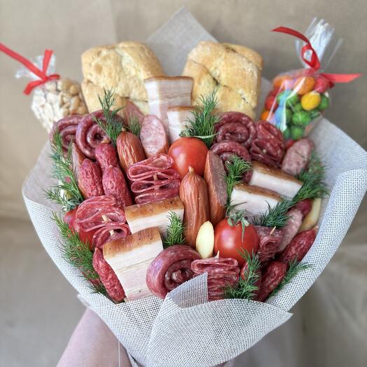 Мясной букет с грудинкой