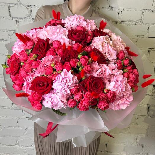 Букет авторский «Рубин♥️»