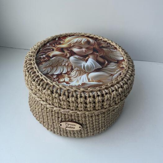 Корзина интерьерная Ангел