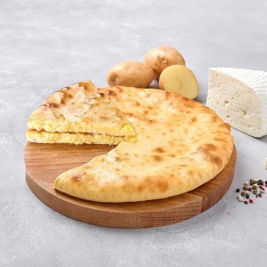 Pie with potatoes and cheese Ossetian