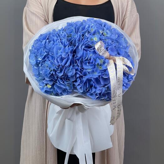 Цветы Букет Art Flowers 3 премиум гортензии