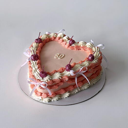 Pastel "Vintage heart"