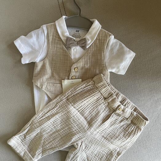 Костюм с бабочкой