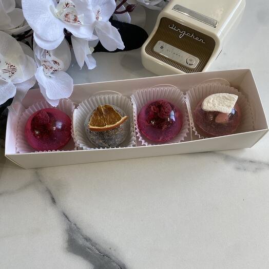 Чайные бомбочки подарок маме, подруге, другу, день рождения, в офис, коллеге