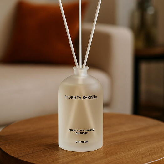 Ароматический диффузор «Вишня и миндаль» в премиум флаконе