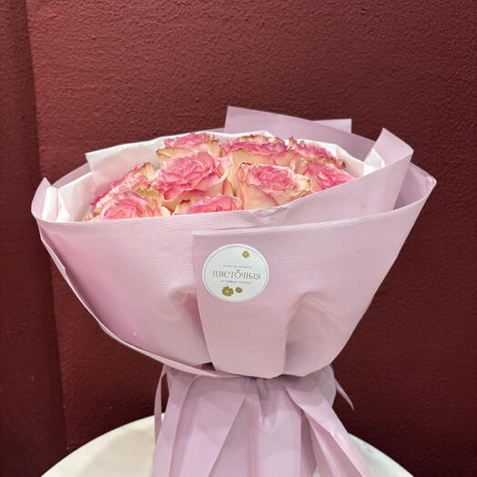 Букет очень нежный роз