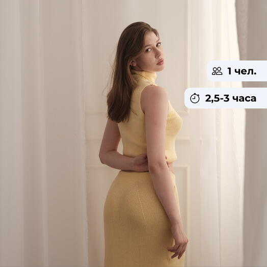 Монохром. Фотосессия в студии