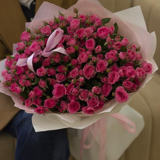 25 кустовых роз