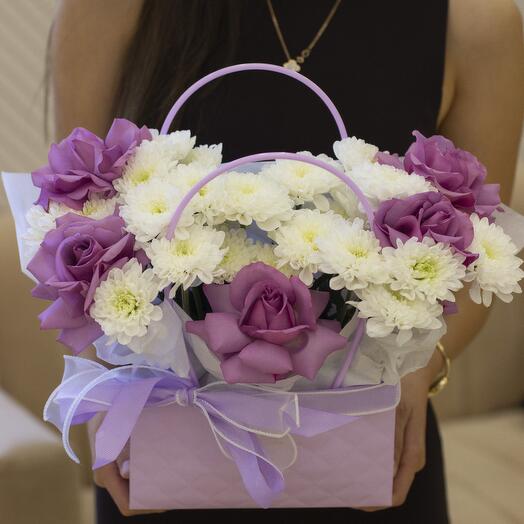 Сумка цветов