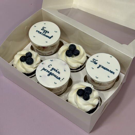 Набор капкейки + трайфлы на день рождения