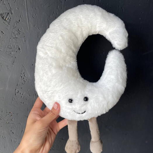 Мягкая игрушка месяц с ножками