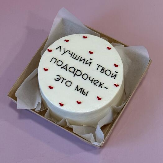 Бенто торт « подарок »